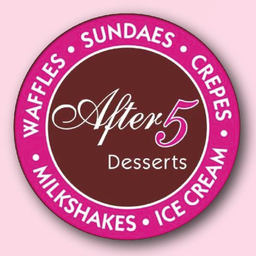 After 5 Desserts logo.